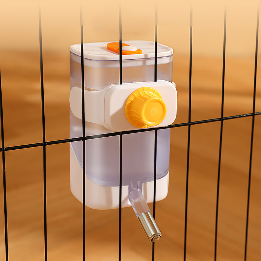 Hanging Automatic Pet Food Water Dispenser Pet Feeder and Waterer Cage Cat Food Bowl Dog Feeding Station for Chinchilla Hedgehog