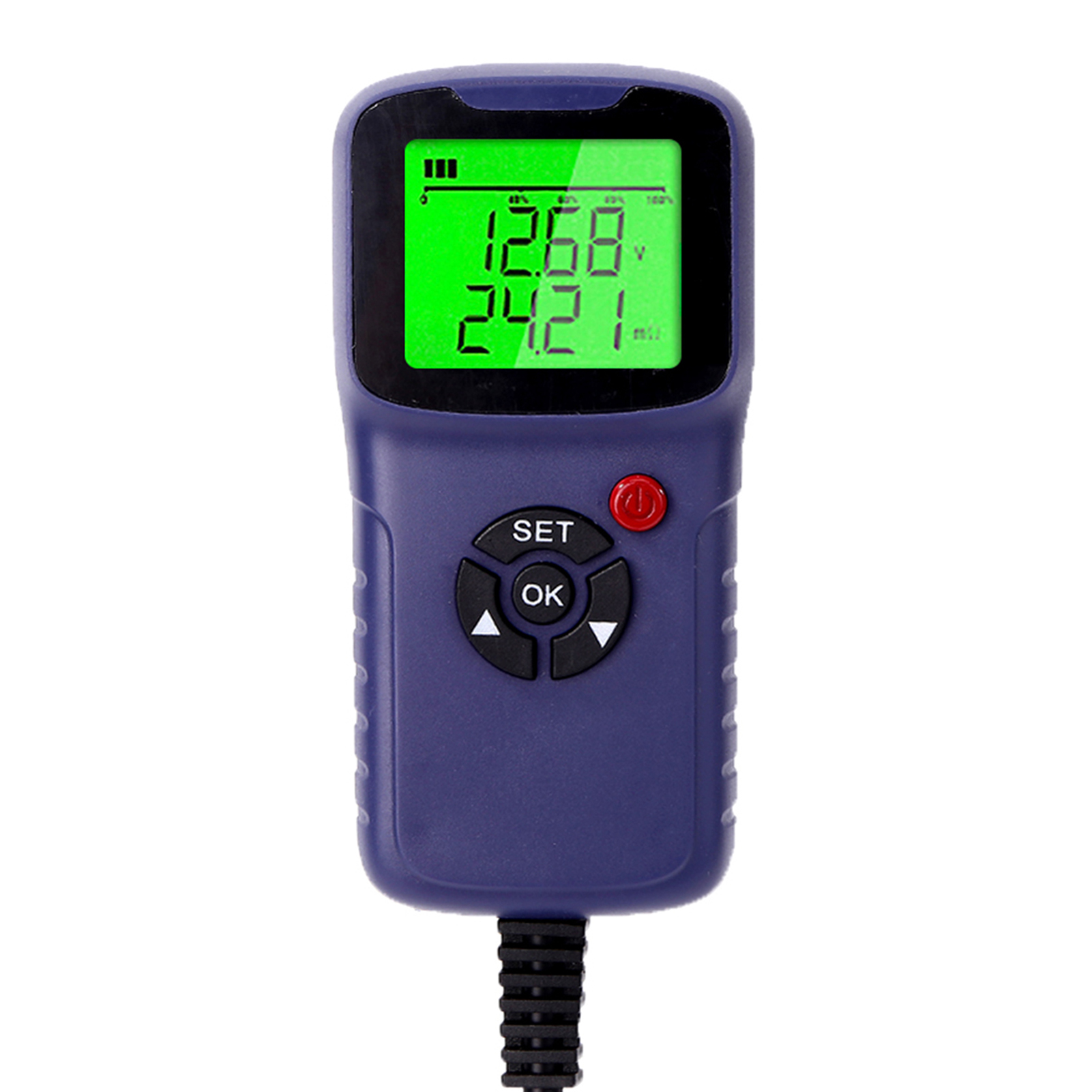 Tester Battery Car Charger Analyzer 12V 2000CCA Battery Voltage Test Charge Circuit Charge Tester Automatic Diagnosis smile