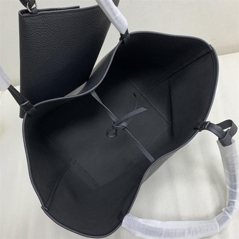 Tote Bags For Women Cowhide Large Capacity Commuter TR Fashion Purses And Handbags Mother-And-Child Shoulder Bag Genuine Leather