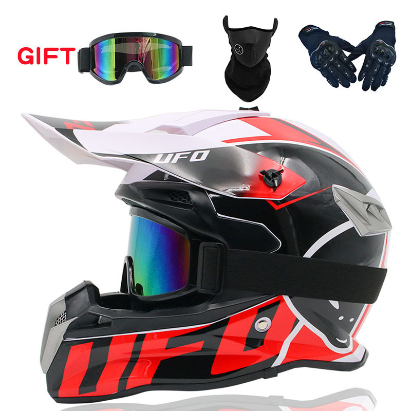Large Motorcycle Helmets Dual Sport Off Road Helmet Anti-Dirt Bike ATV Full Face Casco For Motor