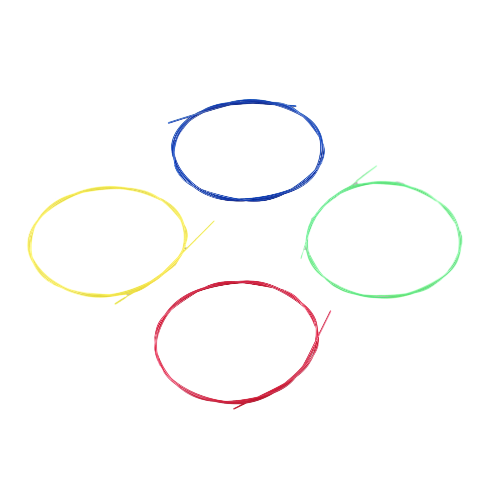 High Quality Musical Gear Ukulele Strings Strings 4 Pieces Colorful Different Models Sound Is Clear Bright Ukulele Accessories