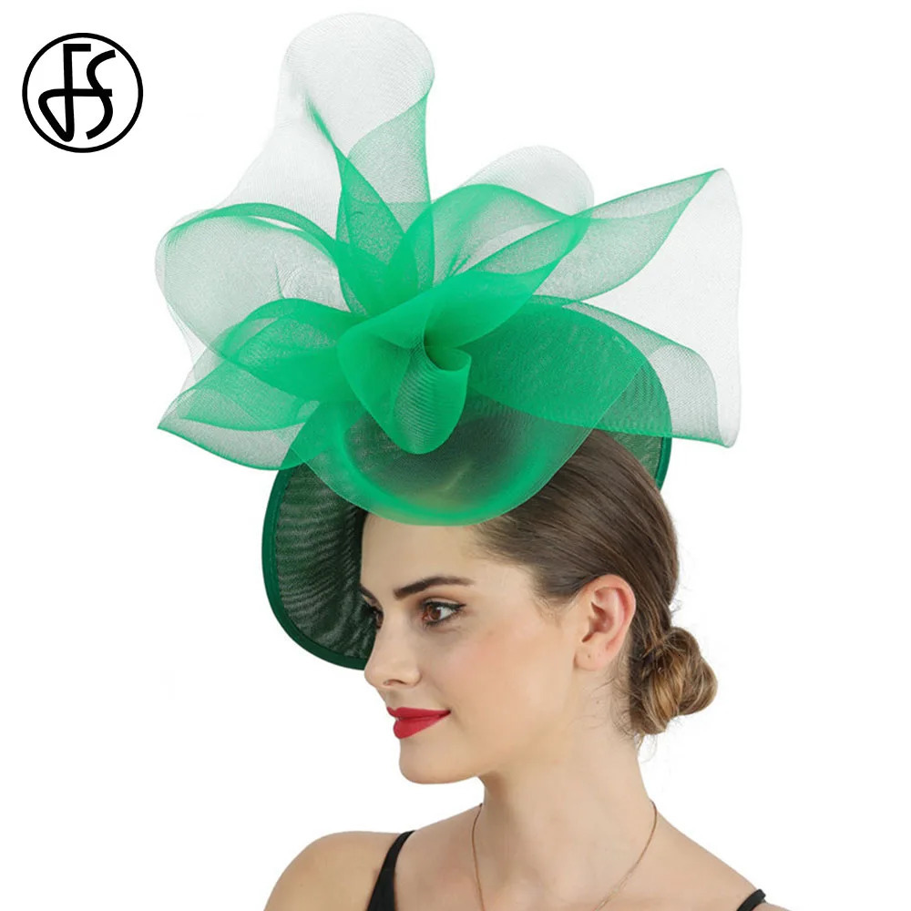 FS Fascinators Horse Racing Festival Hats For Women Pillbox Cap Wedding Church Millinery Ladies Cocktail Tea Party Dress Fedoras 240412