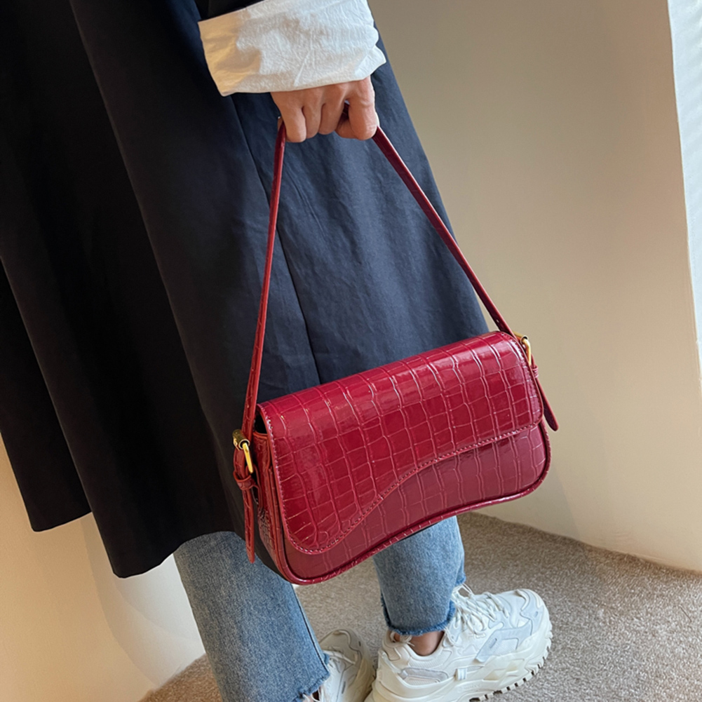 2023 New Trend Fashion Shoulder Bag Women PU Leather Phone Flap Crossbody Bag Women Luxury Brand Designer Armpit Shopping Bag