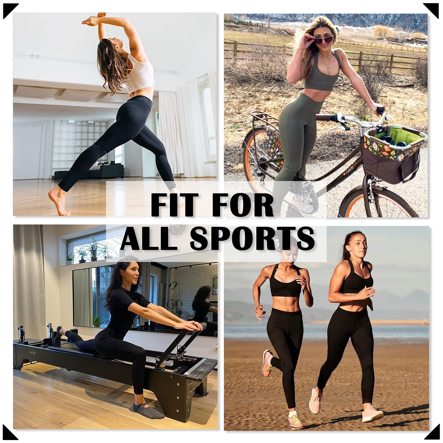 High Waisted Leggings for Women Buttery Soft Stretchy Full Length Tummy Control Workout Yoga Running T Shaped Pants Plus Size 25 Inch Inseam