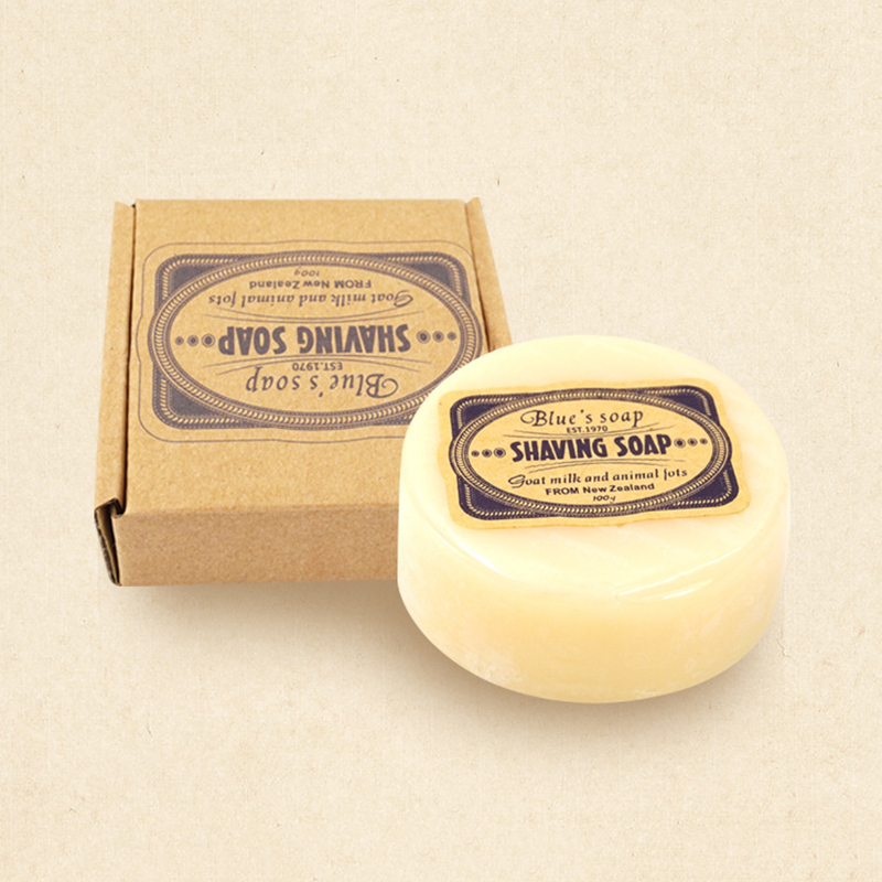 Shaving 100g Shaving Cream Soap Men's Facial Beard Wax Goat Milk Beard Professional Shaving Cream Beard Removal Tools smile