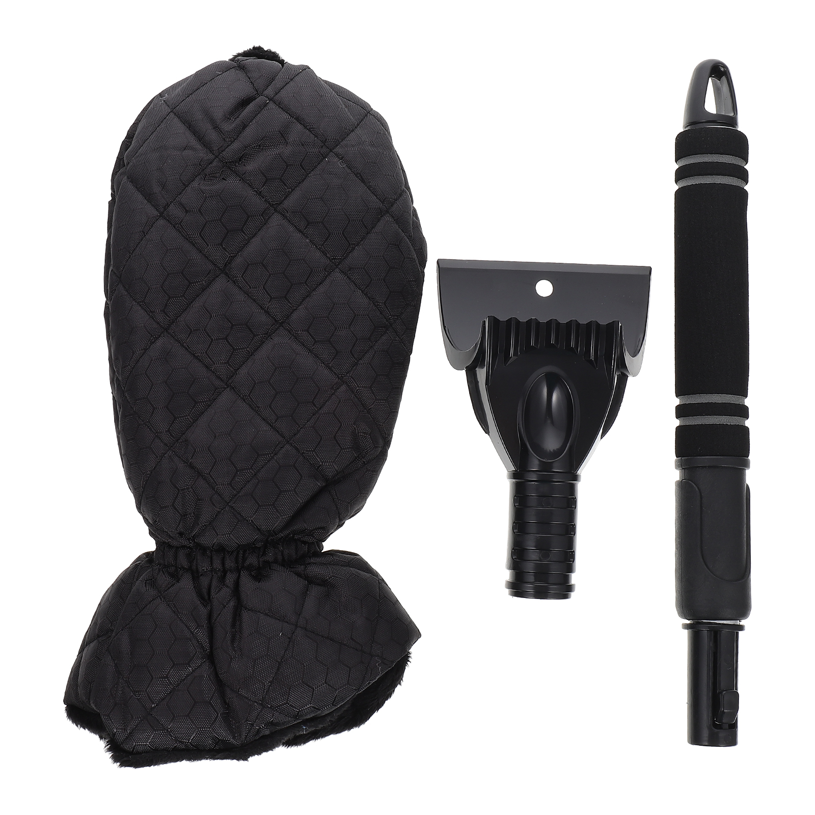 Scraper Snow for Deicing Ice Car Windshield Cleaning Tool Veet Removing with Gloves smile