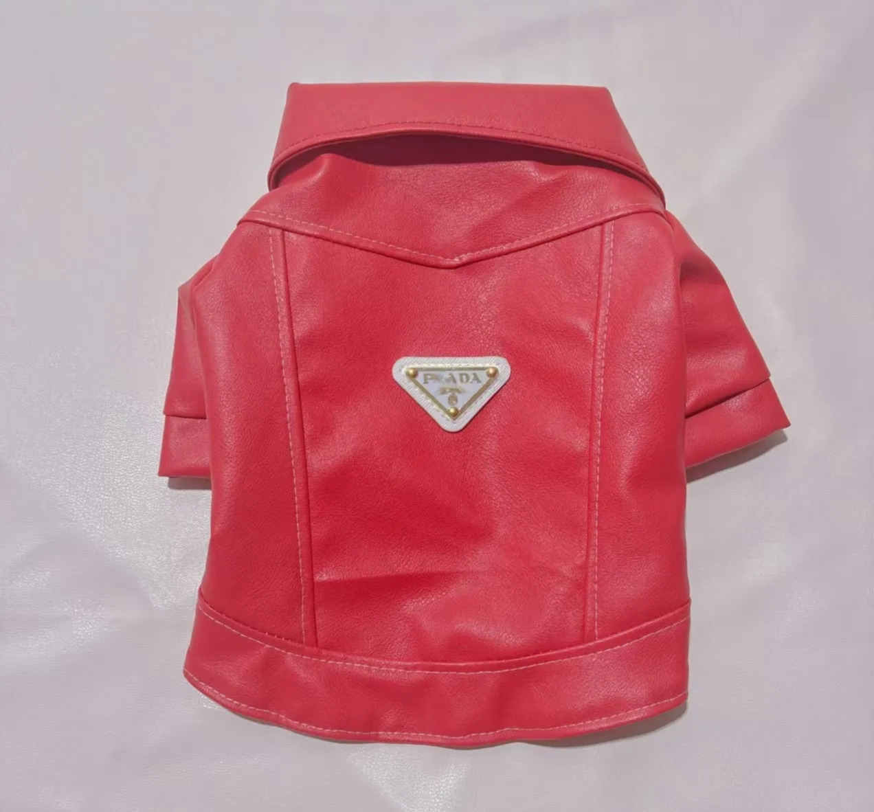Autumn And Winter New Pet Leather Jacket Teddy Schnauzer Maltese French Bulldog Cat Dog Clothes Jacket Dog Warm Clothes JJ a78 JJ