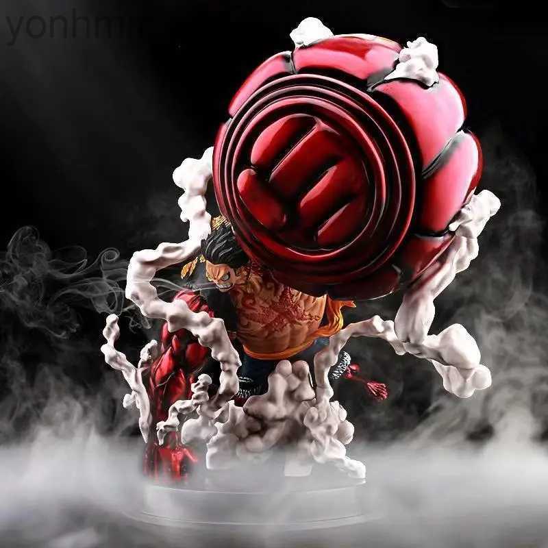 Anime Manga 25CM Anime One Piece Luffy Gear 4 Figurine PVC Action Figure Adult Children Toys Japan Manga Kids Cartoon Gift 240413