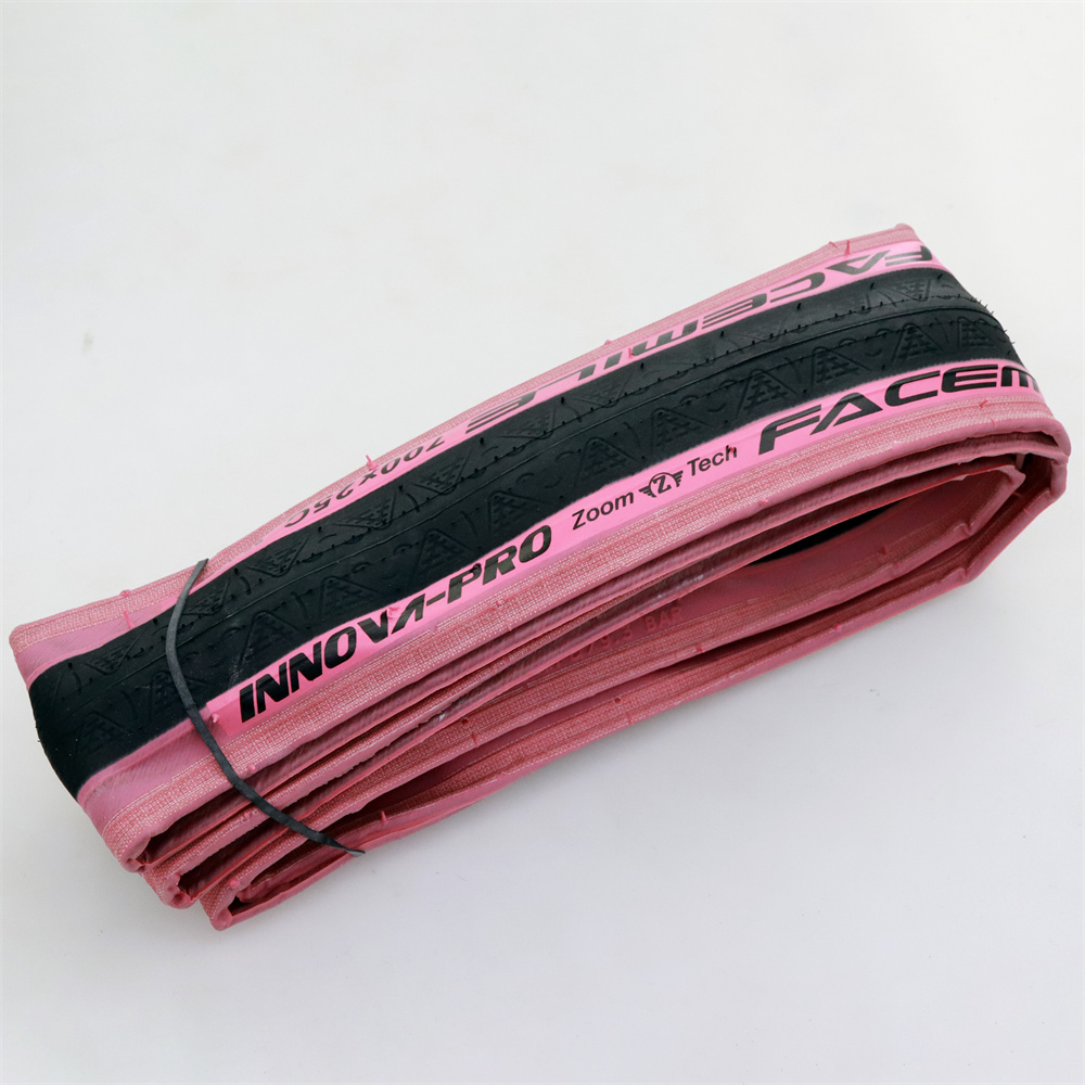INNOVA Road 700 x 25/28C Clincher Tire Pink bike TYRE 120TPI 225g
