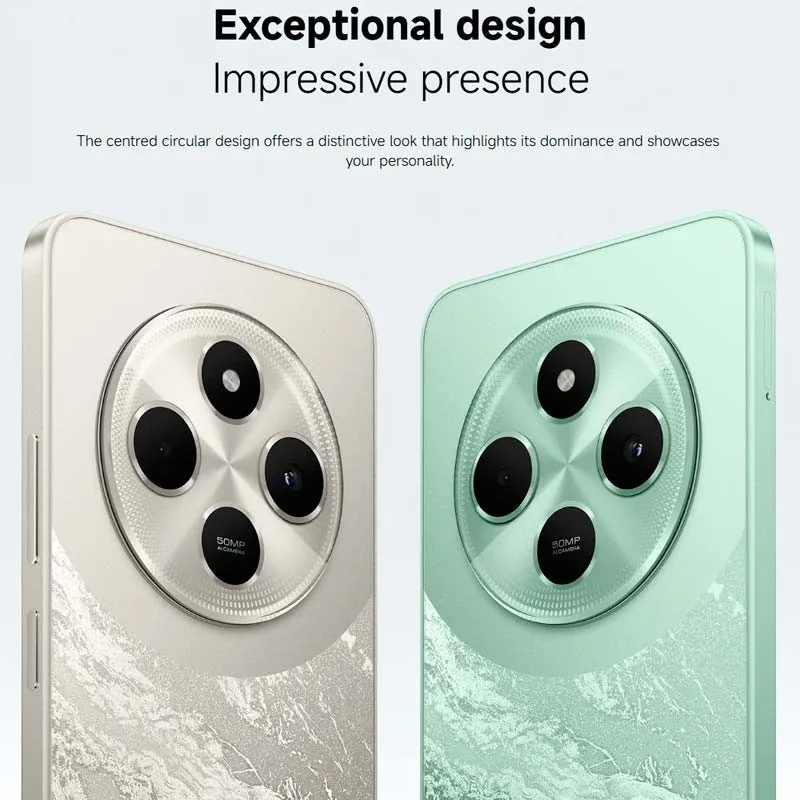 Global Version Xiaomi Poco C75 128GB/256GB Triple Camera 6.88 "Octa Core Helio G81-Ultra 21 days Stand by 42 hrs Voice calls