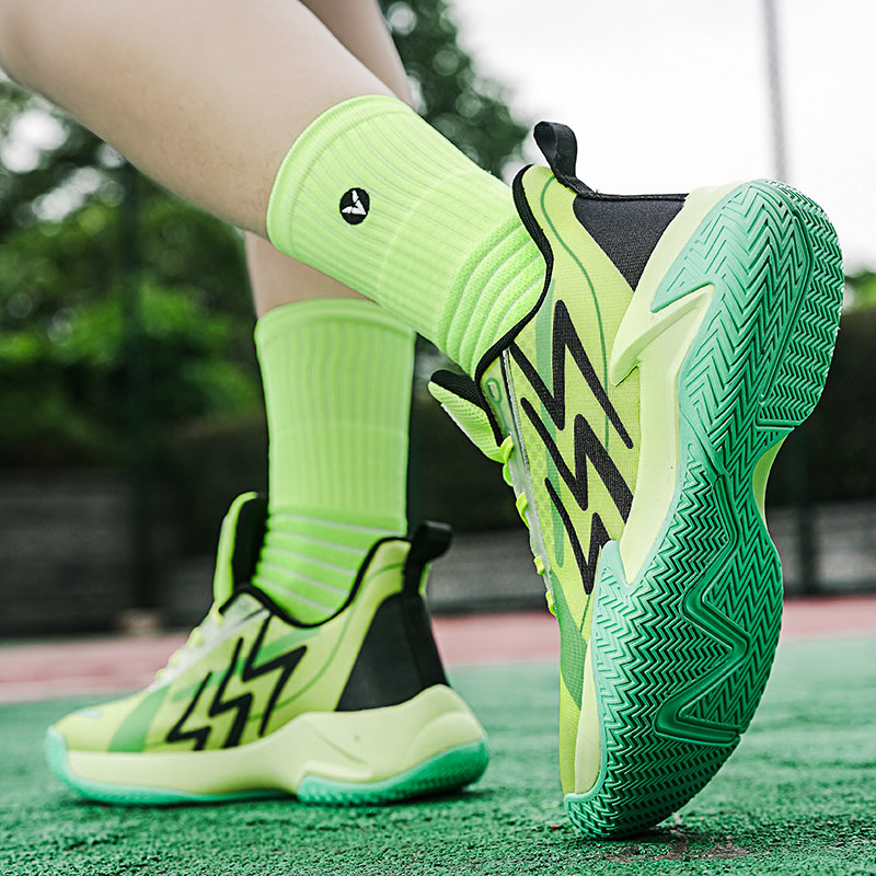 High-quality Basketball Shoes Brand Designer Sports Training Shoes Outdoor Sneakers Men Mesh Wear Resistant Non-slip Cushioning