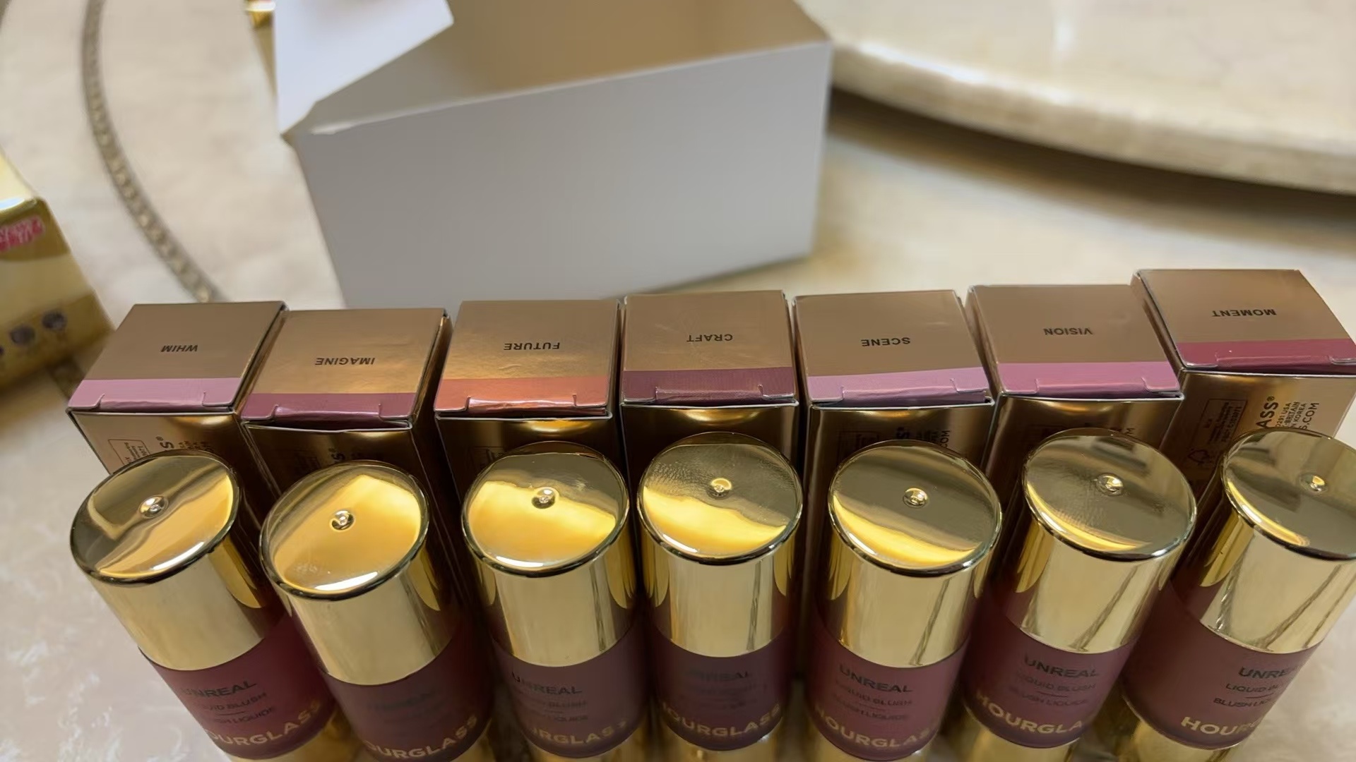 Future Imagined Liquid Cheek Blusher from Hourglass - Durable and Vibrant Collection of 7 Colors