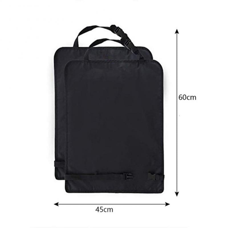 Back Protective 1~5PCS Seat Car Pad Anti Kick Waterproof Anti Stepped Dirty Clean Mat Auto Seat Back Cover Interior Car smile