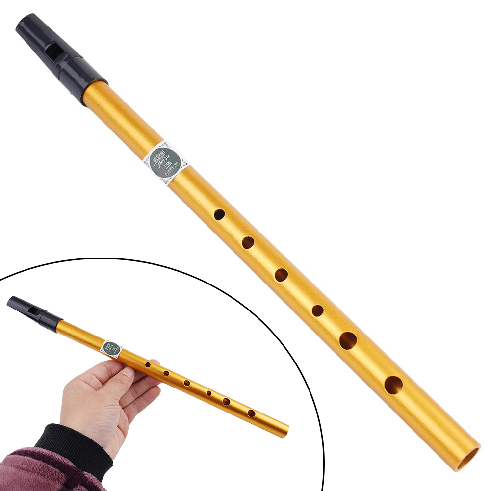 1pc Irish Whistle Flute C/D Key Ireland Tin Penny Whistle 6 Hole Flute Musical Instruments Woodwind Accessories