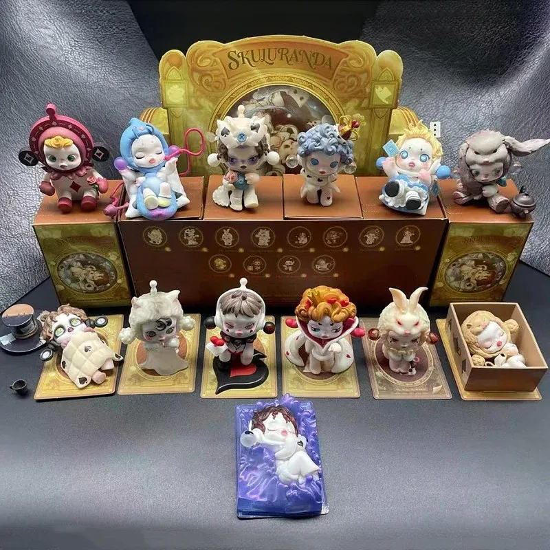 In Stock Skullpanda Everyday Wonderland Kawaii Blind Box Model Toy Cute Creative Surprise Box Hand-made Toy Room Ornaments Gift