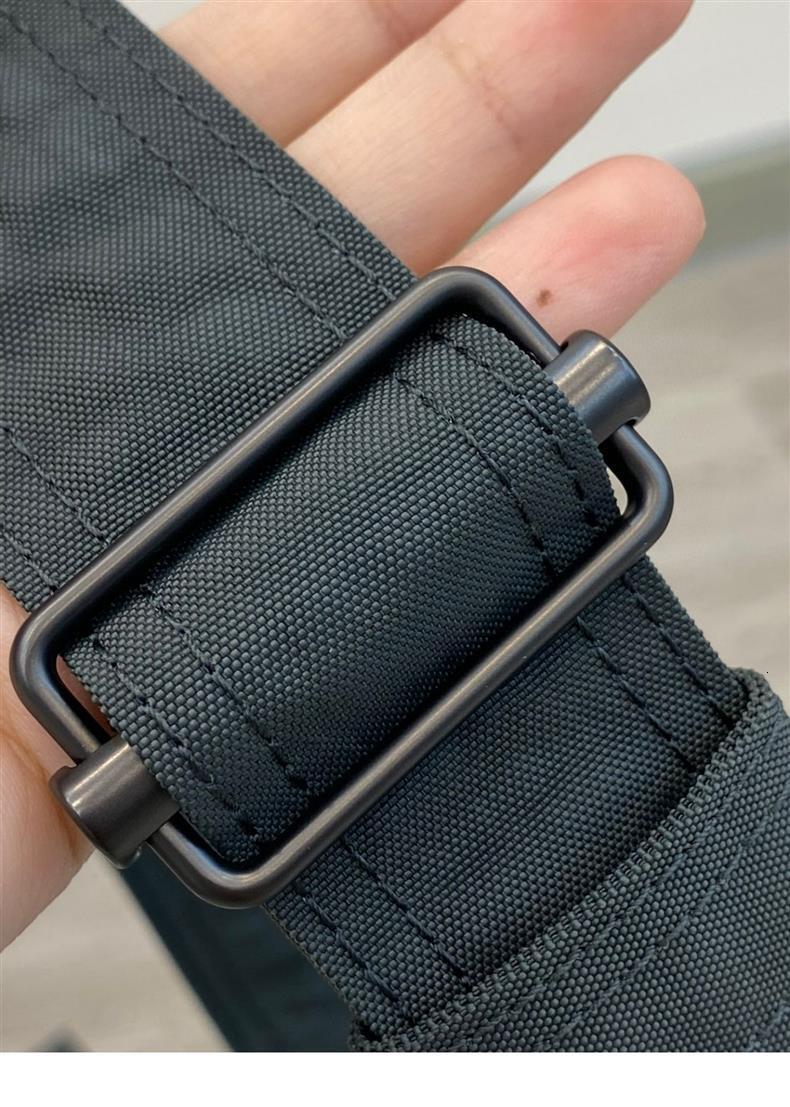 Niche Crossbody Casual Bandage Design Nylon Shoulder Bags Large Capacity All-Match Practical Hobo Bag Fashion Female Purses Canvas BagVoyage