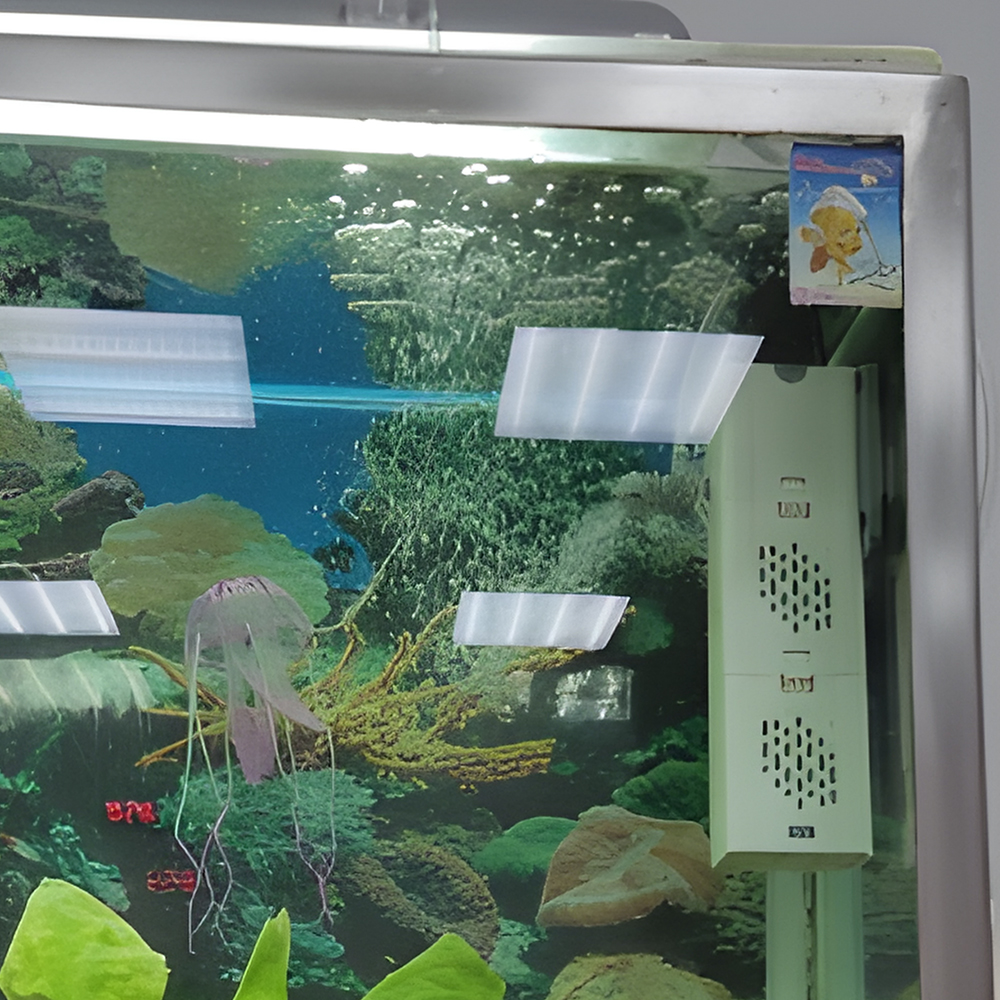 Internal 220V Wave Maker Air Oxygen Aerator Aquarium Filter Pump Water Pump Silent Fish Tank Submersible Air Pump