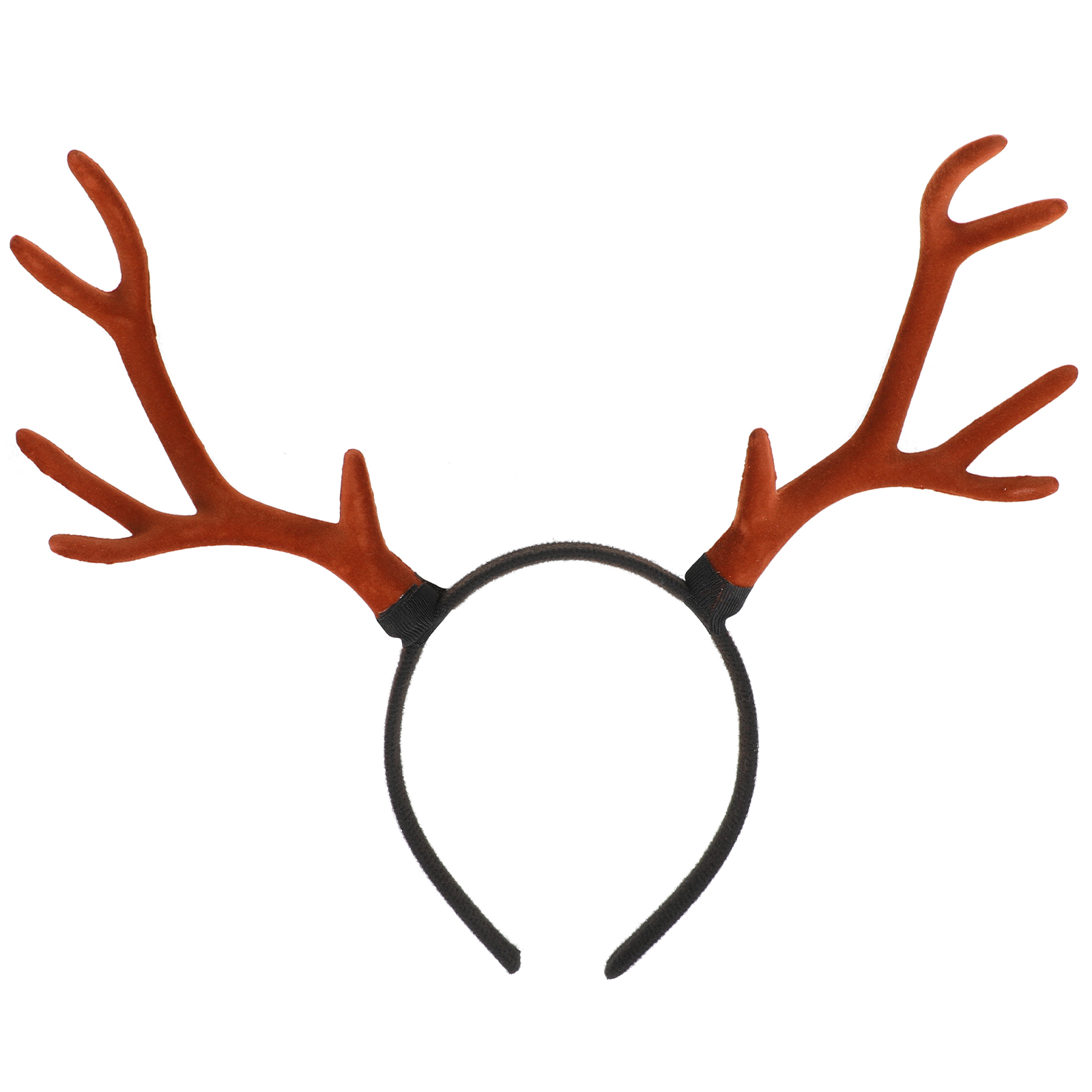 Antler Christmas Headband Antler Costume Xmas Headbands Xmas Party Head Bopper Brown Deer Antler Headband Deer Horn Headband smile