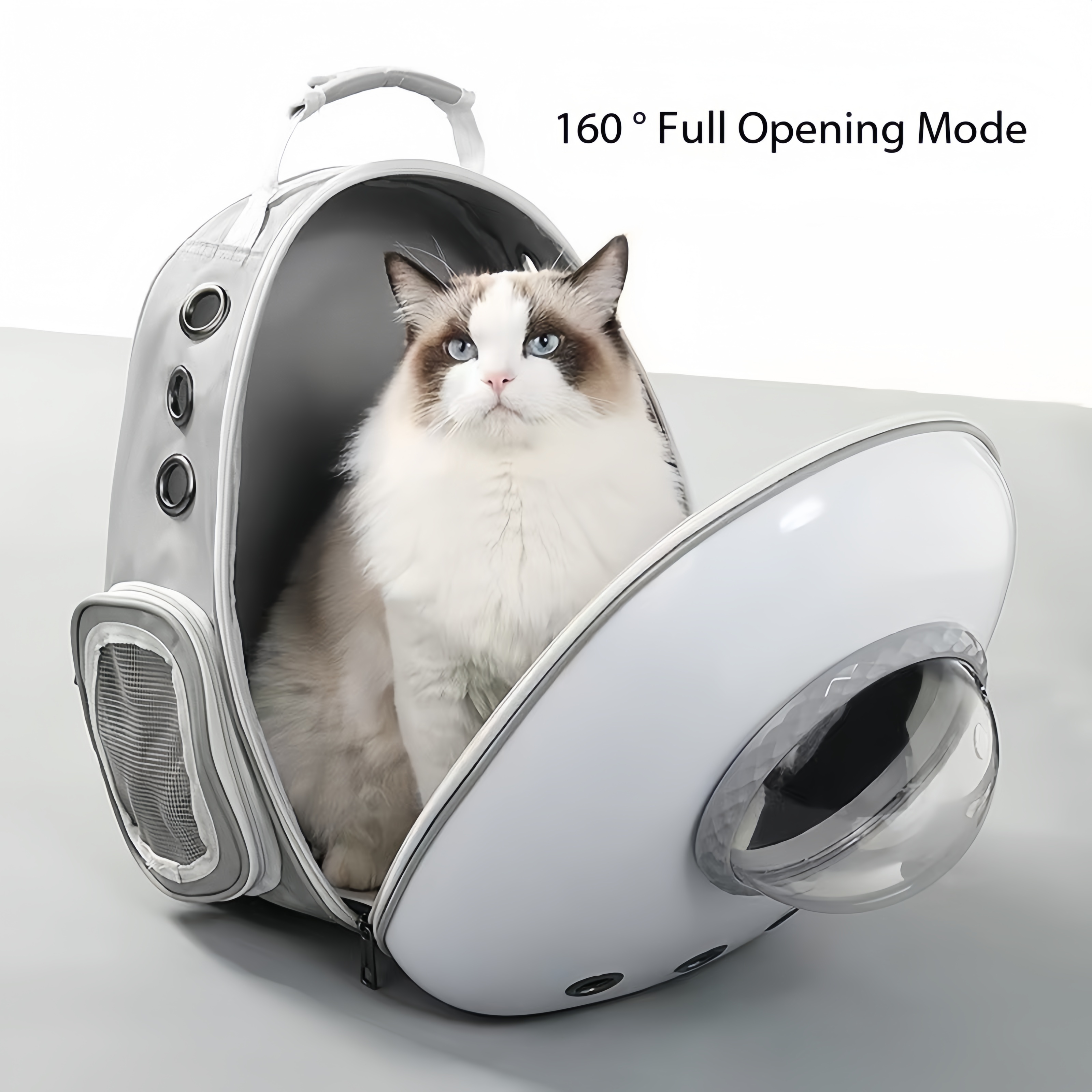 Designer bag Luxury bag Pet Backpack Out Portable Pet Bag Outdoor Transparent Cat Bag Teddy Boomerang Dog Backpack Cat Bag Large Capacity Side Opening
