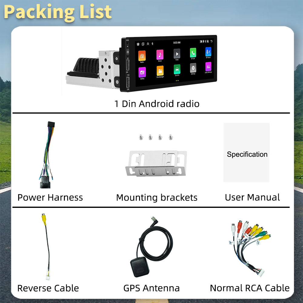 For Citroen C3 Picasso Tendance 2009-2017 1 Din Radio Android Car Multimedia Stereo Head Unit Carplay Autoradio GPS Navigation
