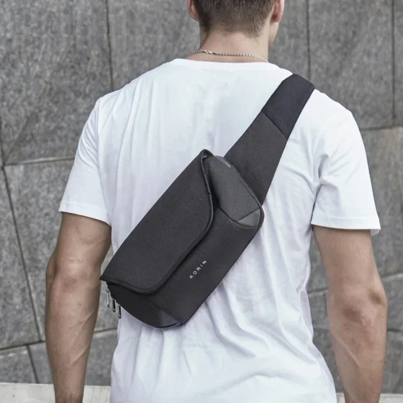Multifunction Crossbody Cut-Resistant Waterproof Running Sports Waist Bags Messenger Chest Bag Dropshipping Wholesale Casual Nylon BagVoyage