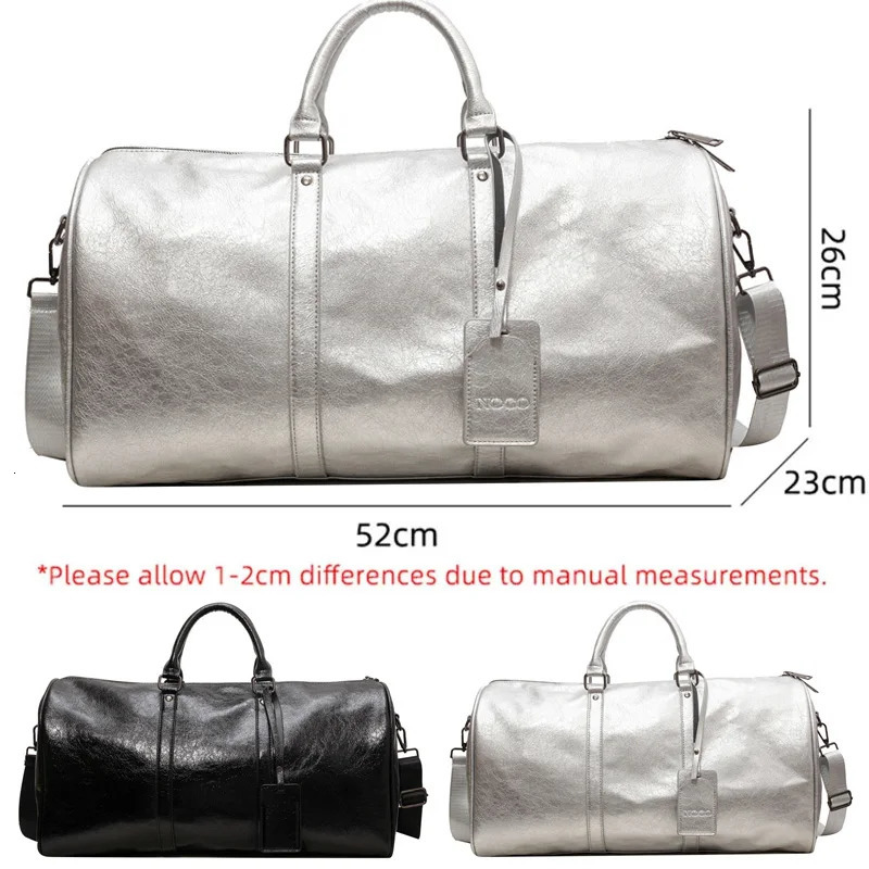 Womens PU fitness bag gym handbag mens casual sports handbag shoulder cross body large capacity swimming yoga travel exercise handbag 241113