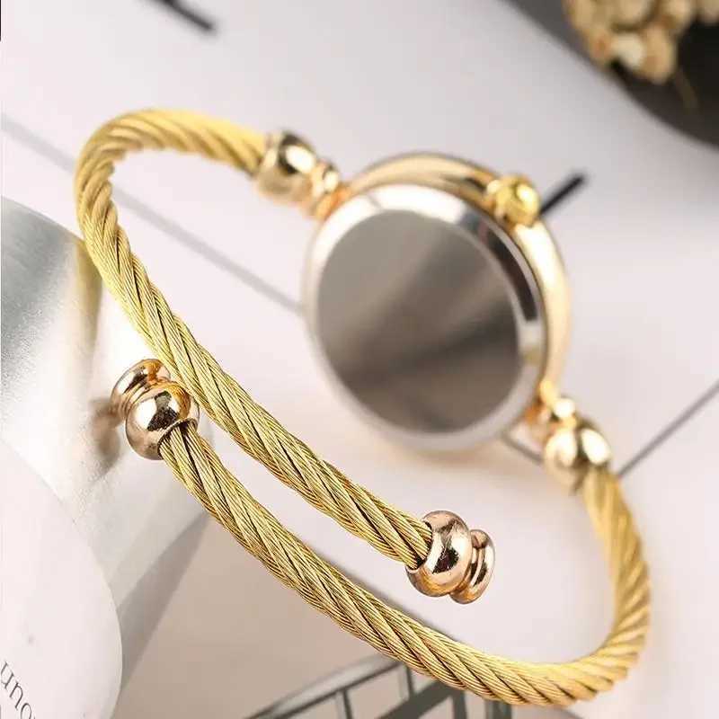 Watch for Women Small Gold Bangle Bracelet Luxury Watches Stainless Steel Ladies Quartz Wrist Watch Brand Casual Women RelojXJ241109