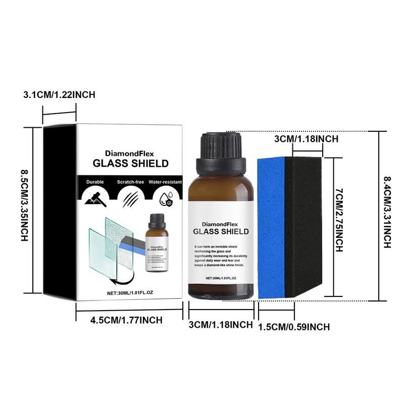 Car Windshield Windscreen Glass Repair Resin Kit Auto Glass Scratch Repair Fluid Agent Set Auto Window Scratch Crack Restore