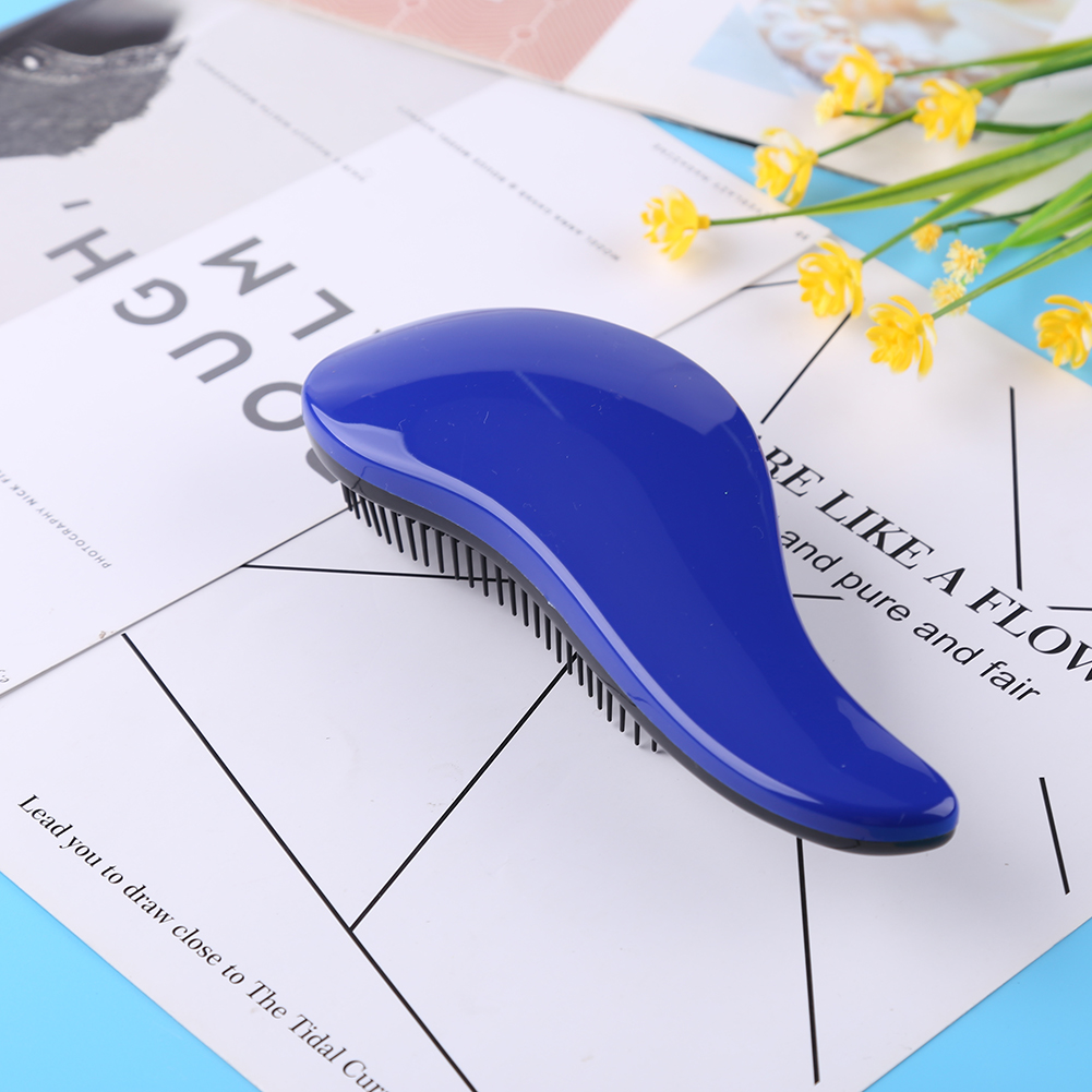 Comb Hairbrush Detangle Hair Scalp Massage Brush Wet Curly Styling Tools smile