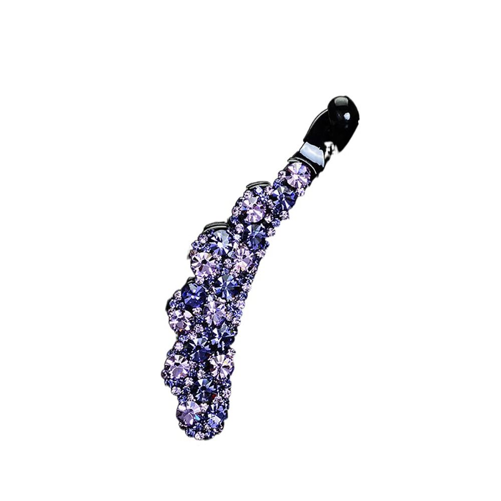 Hair Claw Simple For Women For Girl Vertical Clip Diamond Hair Accessories Banana Clip Ponytail Holder Korean Style Hair Clip