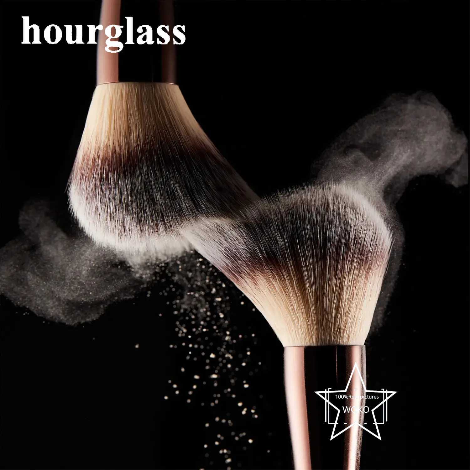 Hourglass makeup brush foundation make-up contour cream powder blusher bronze makeup brush eye shadow lining stain brush single W241113