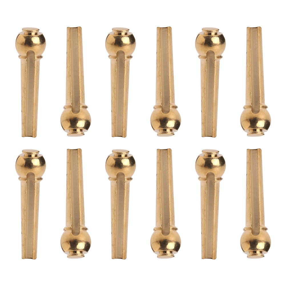 String ddmysmile Pin Electric Guitar Guitar Tuning Pegs Brass Guitar Bridge Pin Replacement Professional Guitars Accessories Parts Smile