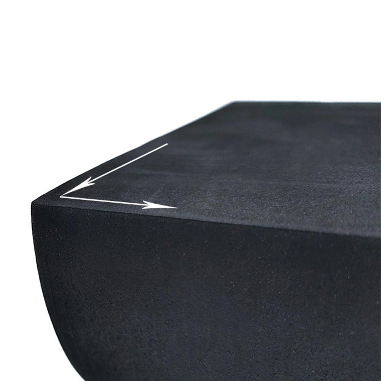 Half Yoga Column Round Roller Balance Trainer Durable Lightweight Semicircle smile