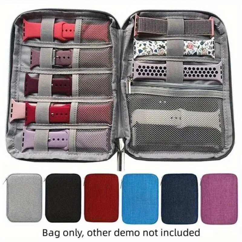 Box Multifunctional Storage Watch Portable Travel, Watch Strap Storage Bag, Watch Strap Storage Box Bag, Ideal Choice For Gifts Smile Travel, ddmysmil