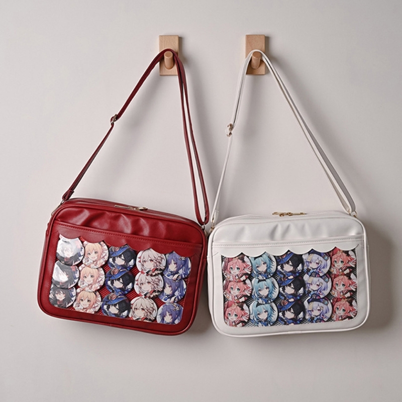 Japanese Shoulder Bag for Women PU Itabag Transparent Bag JK Tote Bag Handbags Ita bag Crossbody Bag 2d62e