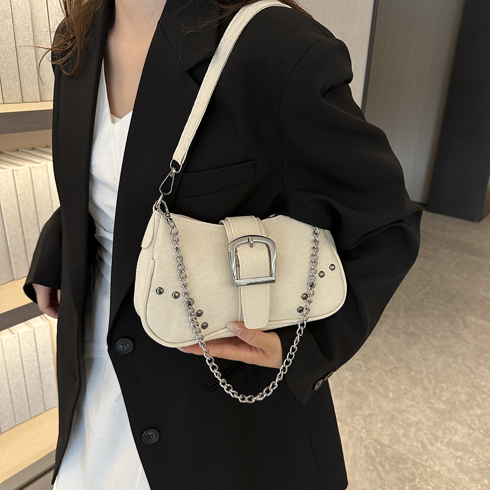 Fashion Women Shoulder Bag Armpit Bag Design Underarm Bag Pleated Saddle Bag Solid Color Messenger Bag Purse Hobos Handbags Y2K