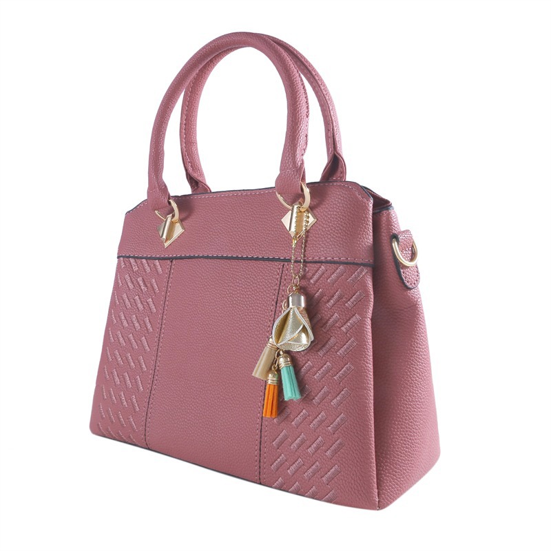 Luxury Handbag Women Crossbody Bags With Tassel Hanging Large Capacity Female Shoulder Bags Embroidery Tote Sac A Main 2024 New