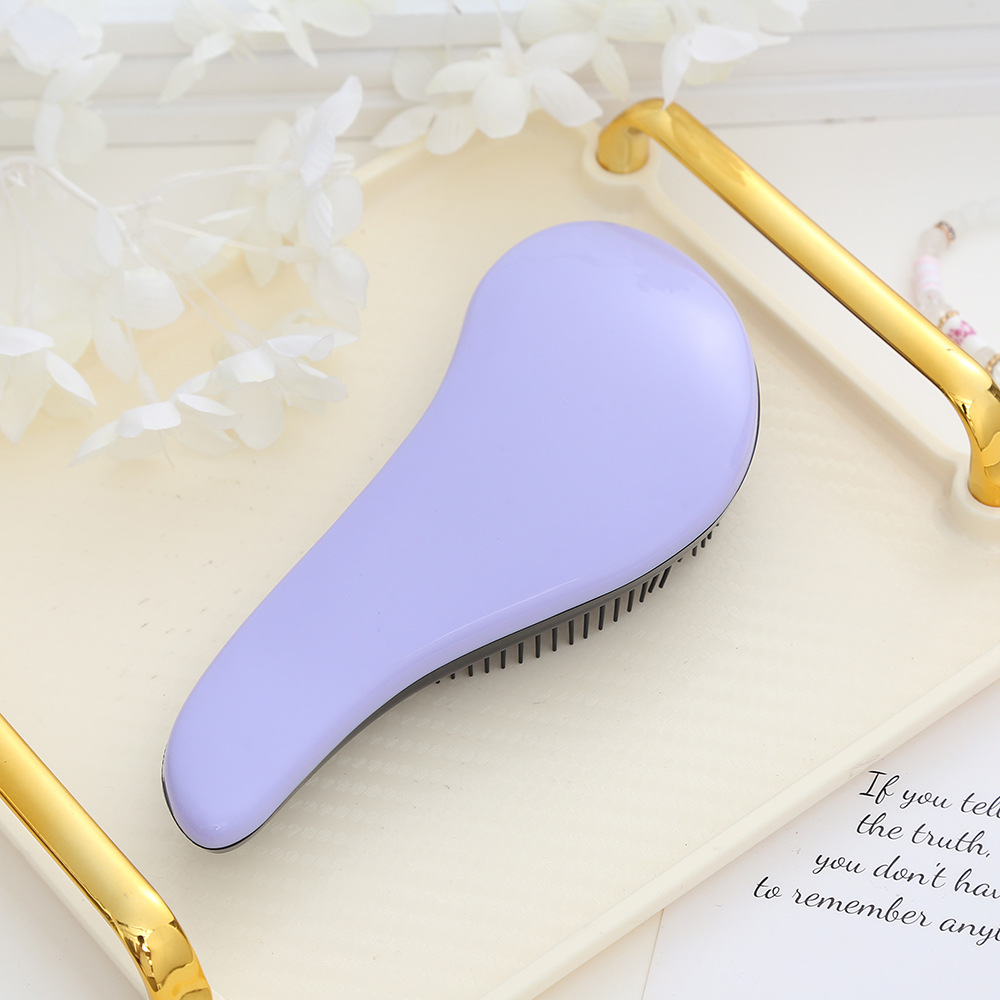Portable Women's Stylish Hairbrush with Airbag Design - Prevents Knots and Enhances Shine