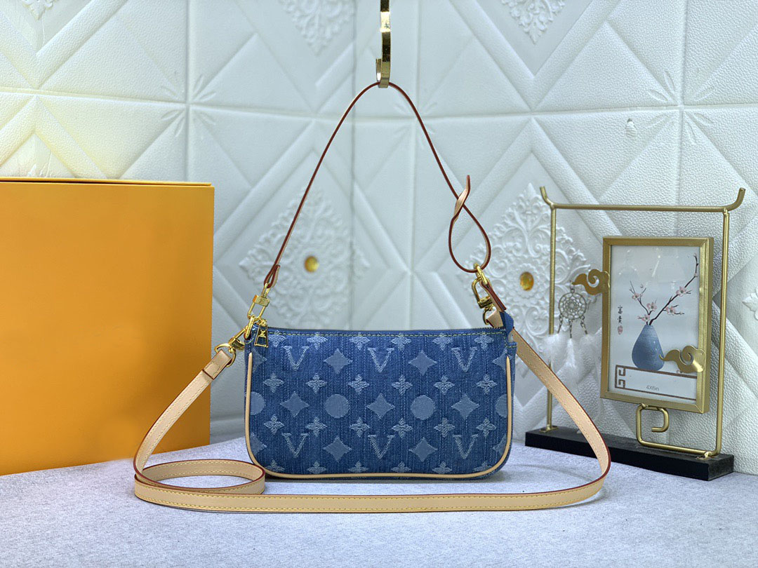 M82962 Pochettep Accessories Dinner bags Underarm bags denim designer bag tote bag shoulder evening package
