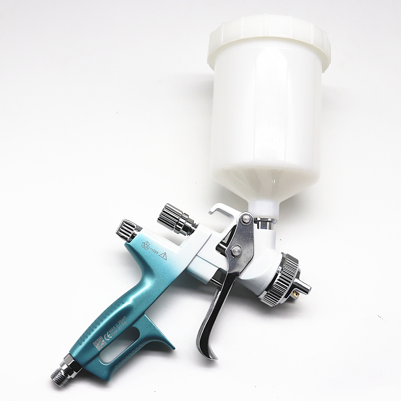 New 1.3mm Air Spray Gun with 1.8mm Nozzle Kit Car Repair Spray Paint Gun Airbrush For Painting Car 4000B HVLP Air Paint Gun