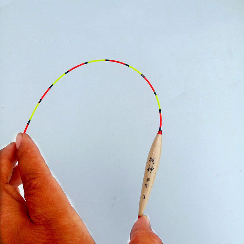 Barguzinsky 10Pcs/Lot Fishing Floats Wood Floats Bobber Buoy Sensitivity Vertical Buoy Floating Pesca ddmysmile Fishing Tackle Accessories Smile