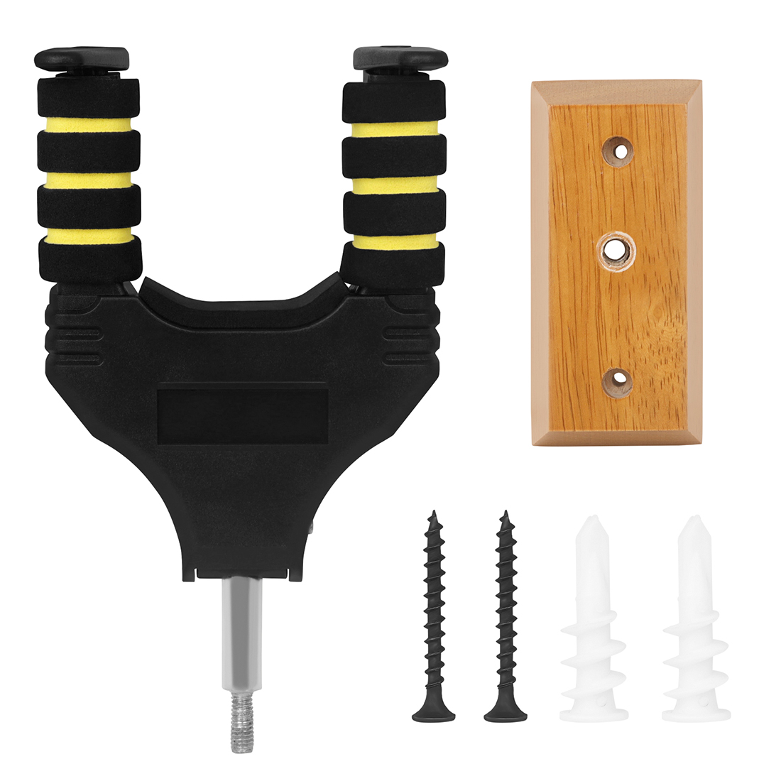 Guitar Hooks Solid Wood Base Wall-Mounted Gravity Self-Locking Bracket For Guitar Ukulele Stable and Solid Guitar Accessories