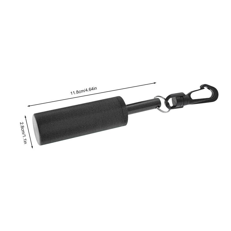 Aluminum Alloy Rattle Scuba Stick Underwater Shaker With Clip Noise Maker Signal Bell Diving Stick Underwater Communication smile
