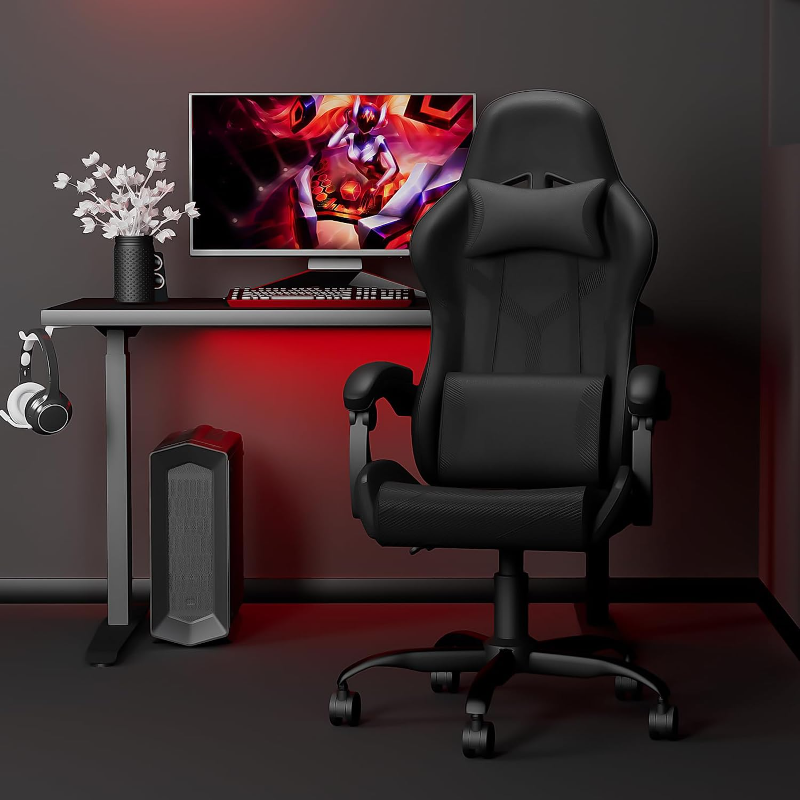 ZHISHANG Gaming Chair, Computer s for Adults with High Back, Gamer Ergonomic PC Lumbar Suppor