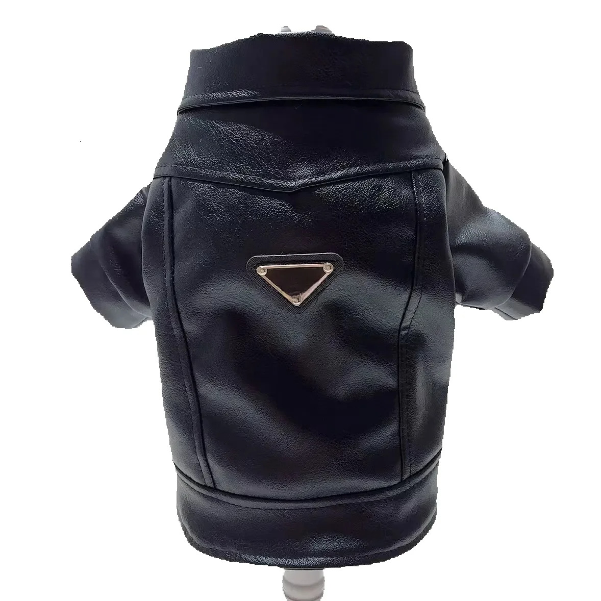 Autumn And Winter New Pet Leather Jacket Teddy Schnauzer Maltese French Bulldog Cat Dog Clothes Jacket Dog Warm Clothes JJ a78 JJ