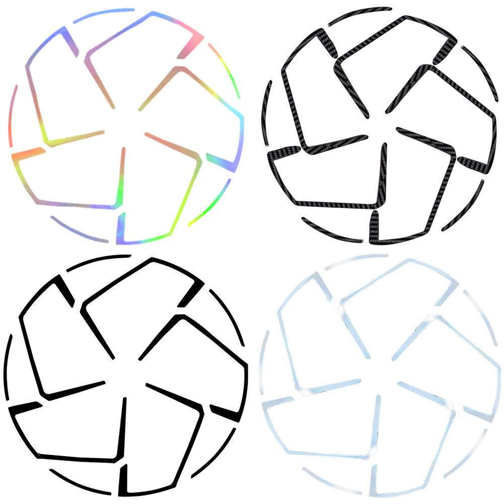 4PCS Car Wheel Hub Stickers Fit For BYD For SEAL EV 2023 PVC Vehicle Wheel Hub Stickers Cover Decor Exterior Accessories