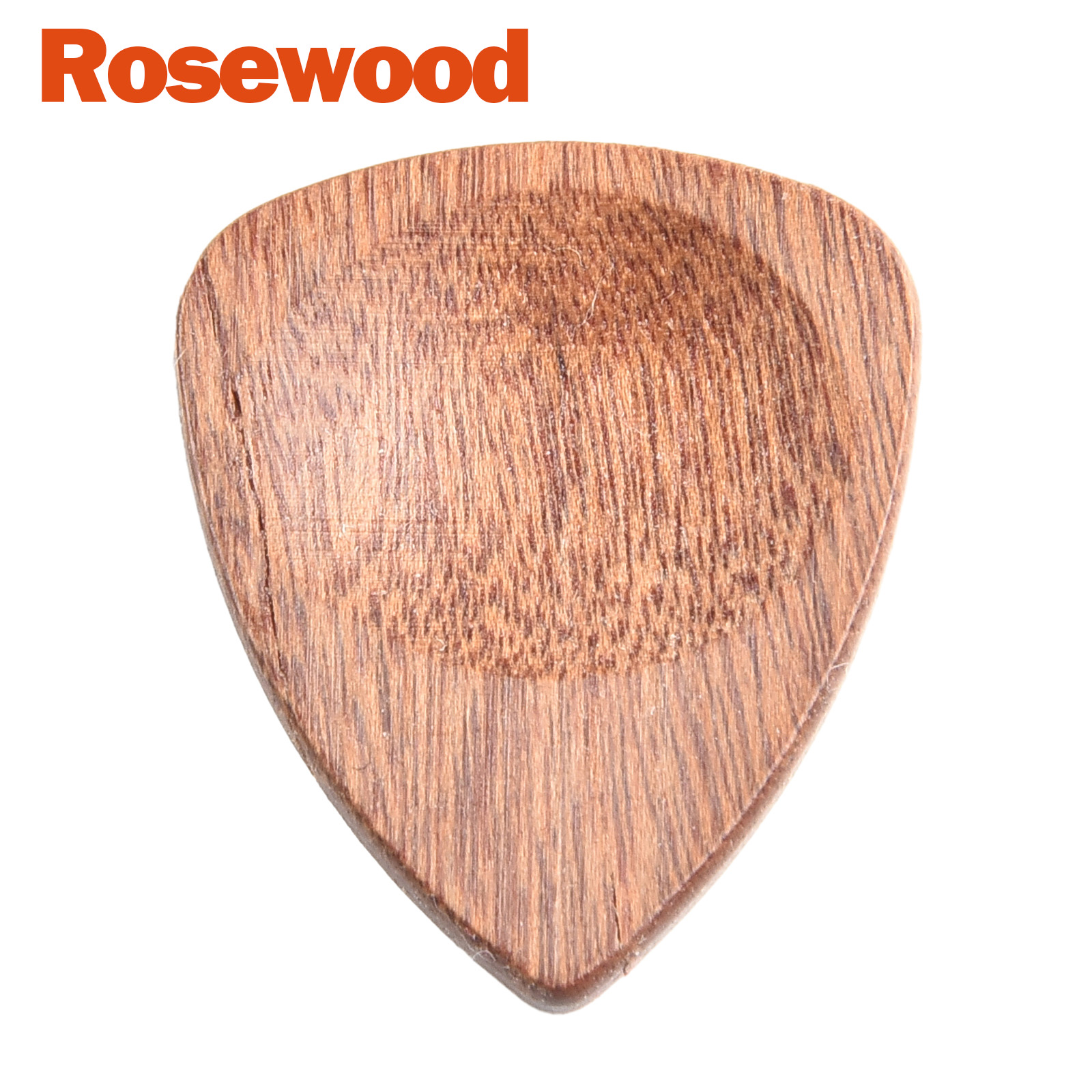 Hand Sanded Wooden Acoustic Guitar Picks, Red Sandalwood Rosewood Colors, Smooth, Ideal for Guitar Enthusiasts