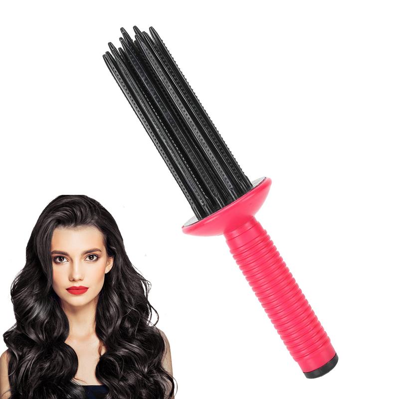 Innovative Comb Round Does Not Hurt Hair Fluffy Curling Make Up Brush Roller Roll Comb Hairdressing Tool