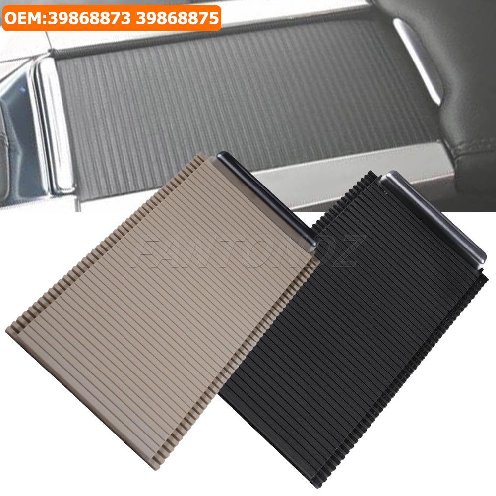 For XC60 V60 2011-2017 S60 S60L 11-19 Black/Beige Car Water Drink Cup Holder Center Console 39868873 Roller Blind Cover
