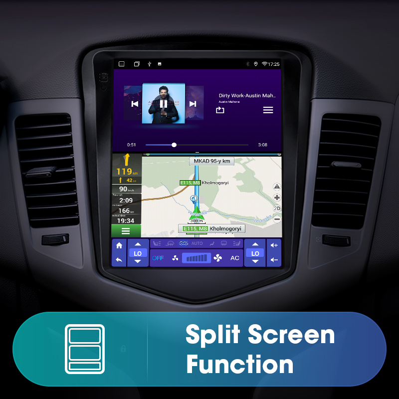 Vtopek 9.7" Android 12 Car Radio for Chevrolet Cruze J300 2008-2012 Multimedia Player GPS 2din Carplay Auto Stereo DVD Head Unit